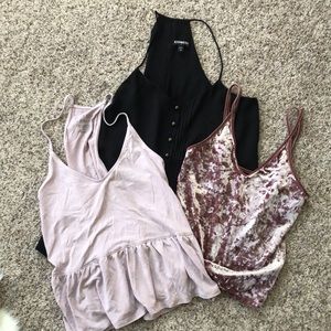 Three Women’s tank tops